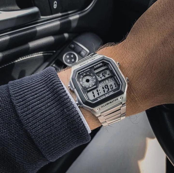 Casio AE-1200WHD-1AVEF Collection Heren Horloge Casio AE-1200WHD-1AVEF Collection Heren Horloge